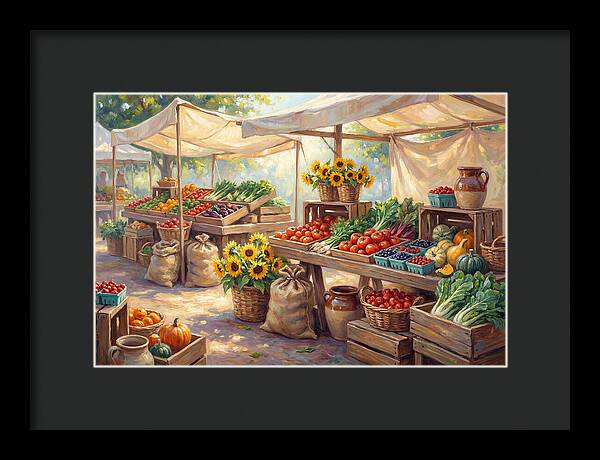 Farmers Market Scene