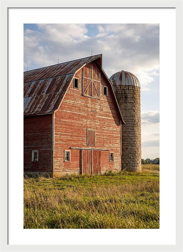 Farmhouse Charm In Rustic Landscape