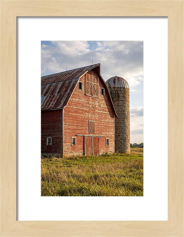 Farmhouse Charm In Rustic Landscape
