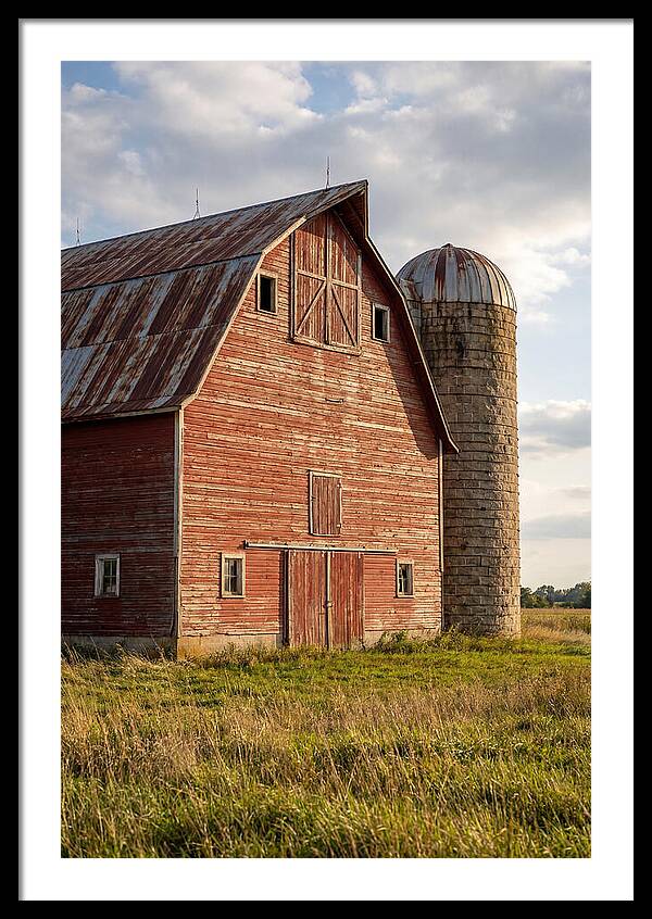 Farmhouse Charm In Rustic Landscape