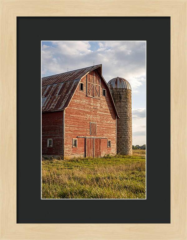 Farmhouse Charm In Rustic Landscape