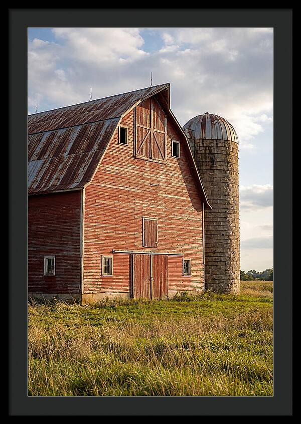 Farmhouse Charm In Rustic Landscape