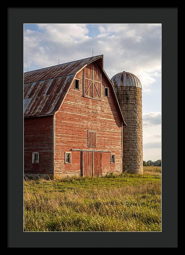 Farmhouse Charm In Rustic Landscape
