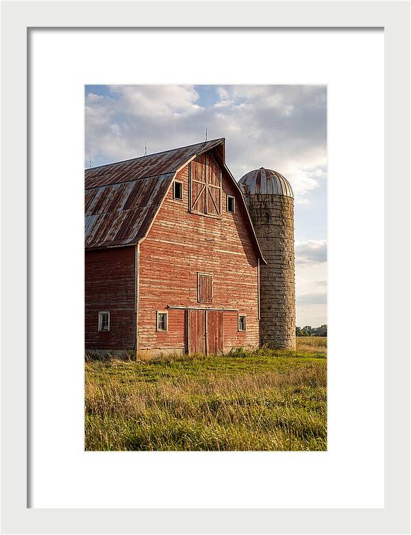 Farmhouse Charm In Rustic Landscape