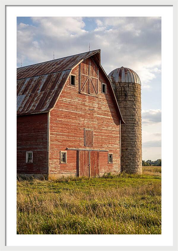 Farmhouse Charm In Rustic Landscape