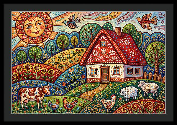 Farmhouse Folk Scene