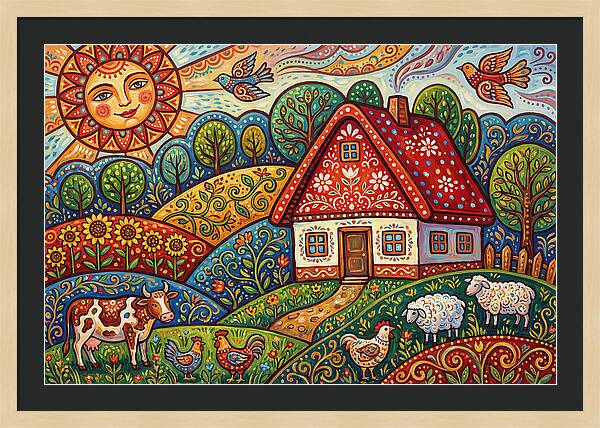 Farmhouse Folk Scene