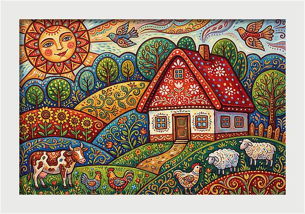 Farmhouse Folk Scene