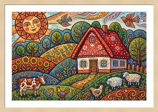 Farmhouse Folk Scene