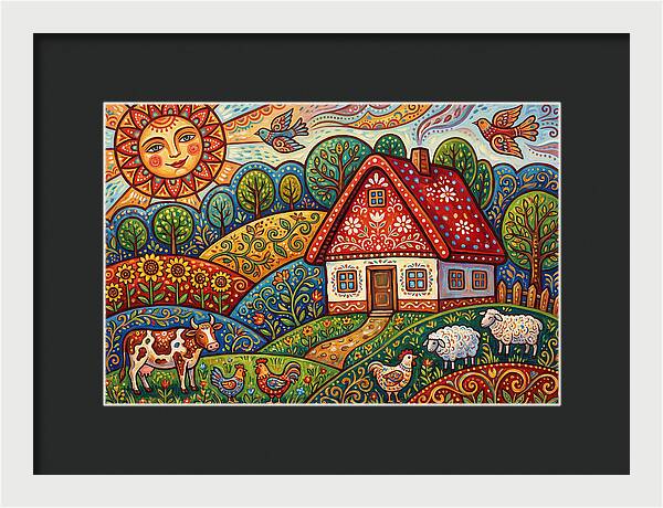 Farmhouse Folk Scene