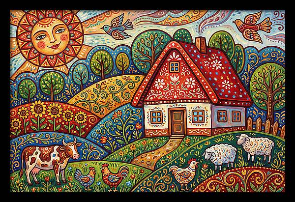 Farmhouse Folk Scene