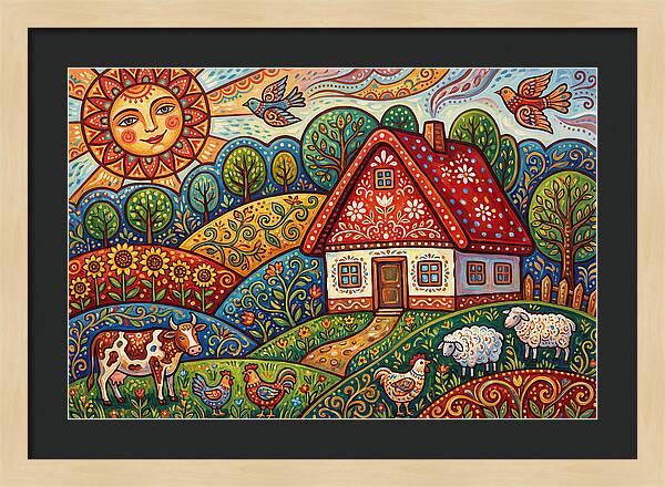 Farmhouse Folk Scene
