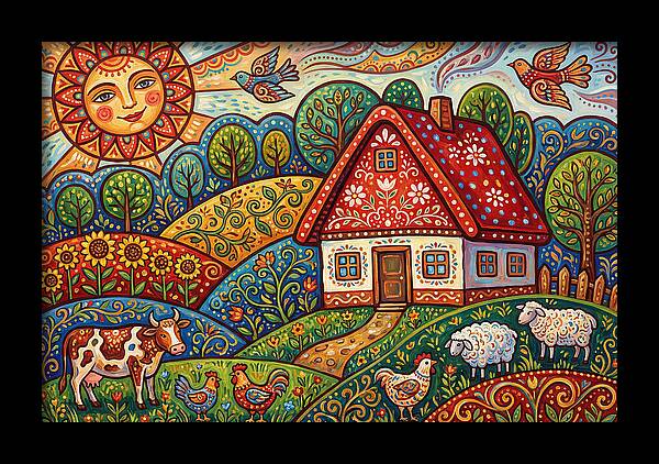 Farmhouse Folk Scene