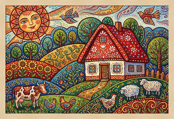 Farmhouse Folk Scene
