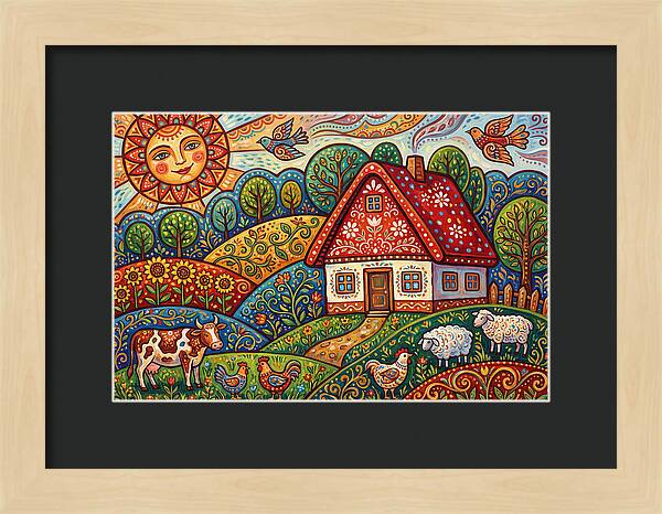 Farmhouse Folk Scene