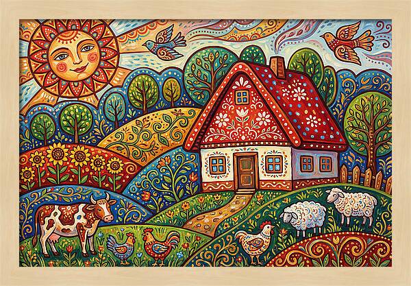 Farmhouse Folk Scene
