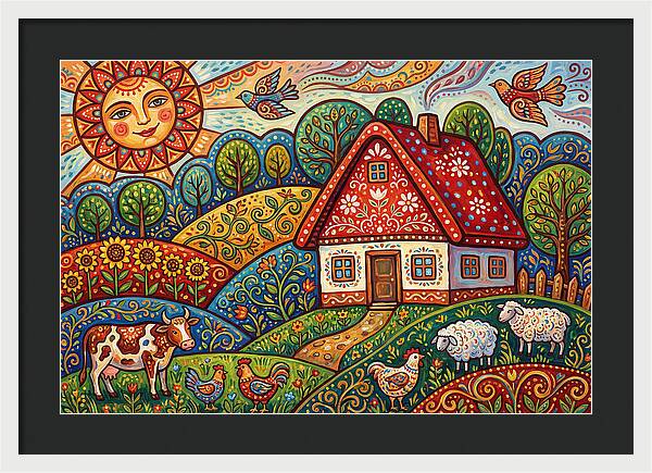 Farmhouse Folk Scene