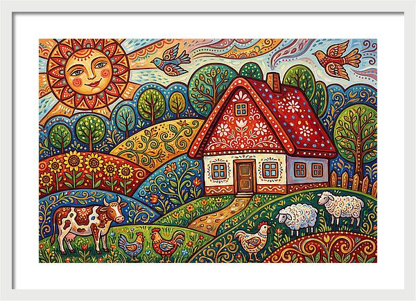 Farmhouse Folk Scene