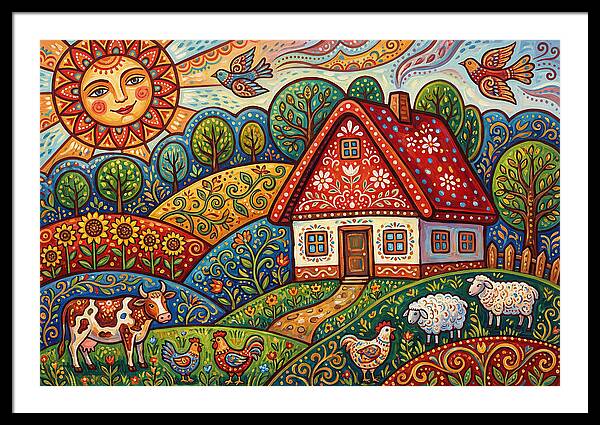 Farmhouse Folk Scene
