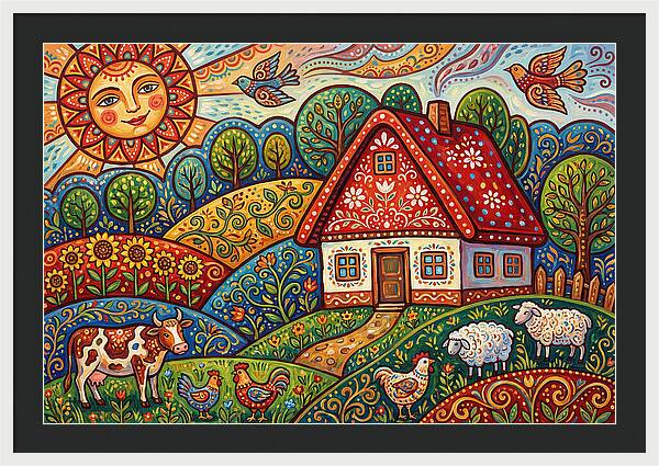 Farmhouse Folk Scene
