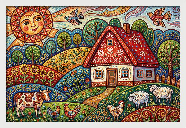 Farmhouse Folk Scene