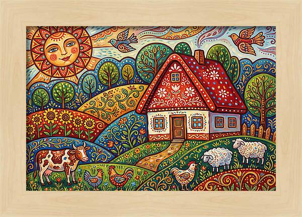 Farmhouse Folk Scene