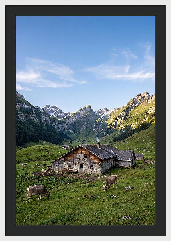 Farmhouse In The Alps