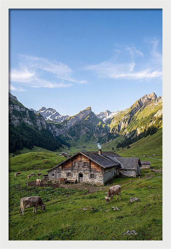 Farmhouse In The Alps