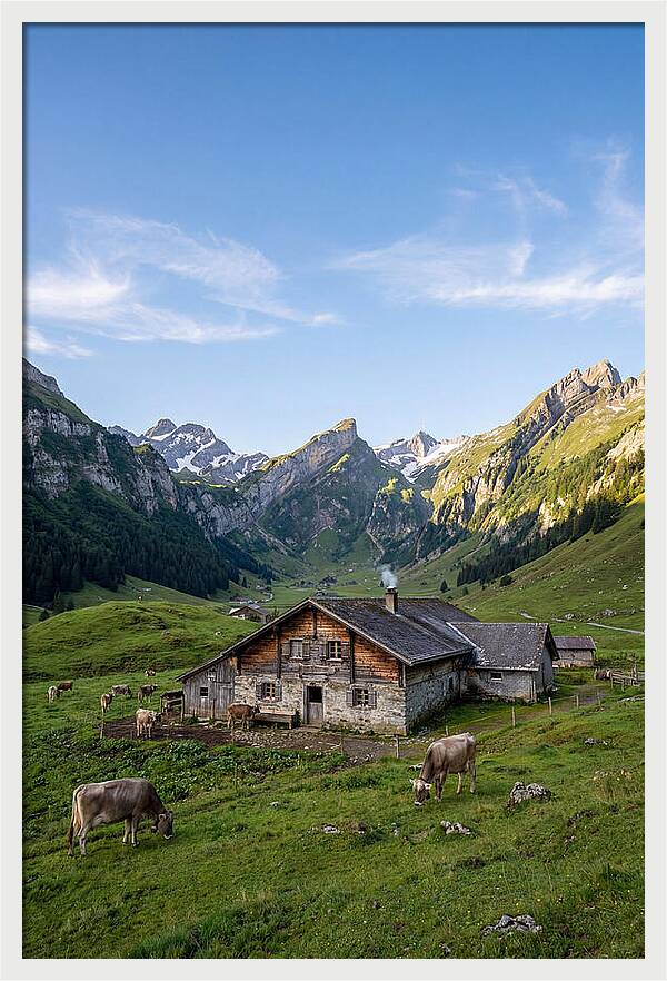 Farmhouse In The Alps
