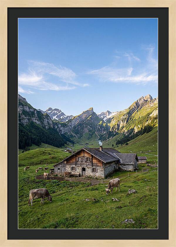 Farmhouse In The Alps
