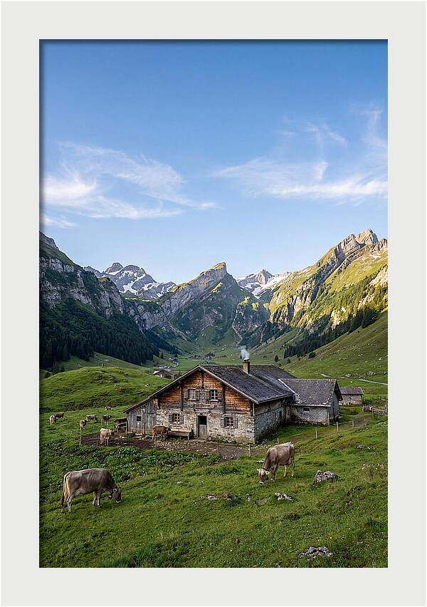 Farmhouse In The Alps