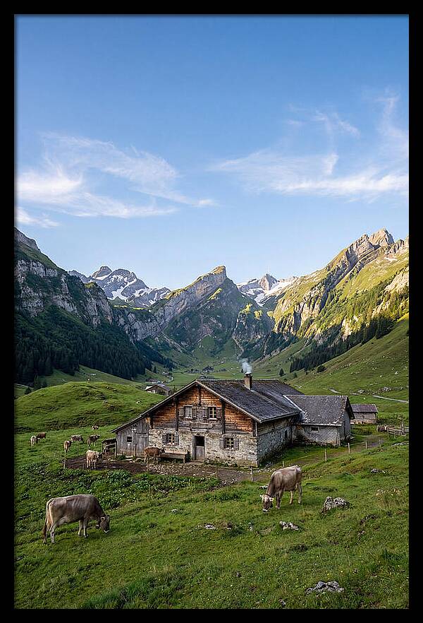 Farmhouse In The Alps