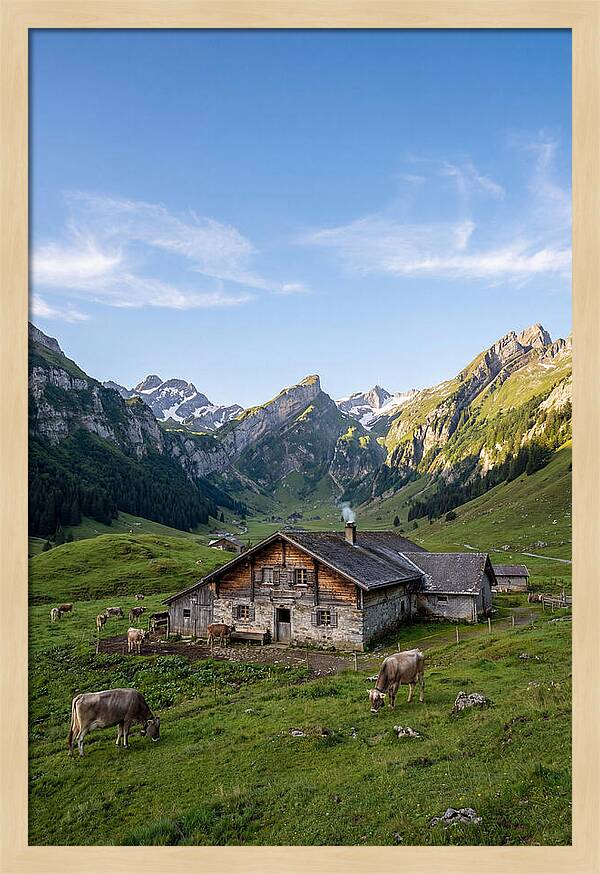 Farmhouse In The Alps