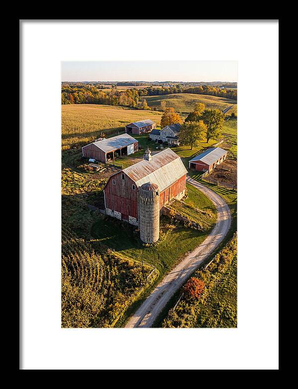 Farmhouse Serenity In Autumn