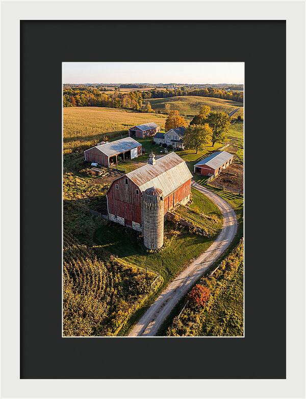 Farmhouse Serenity In Autumn