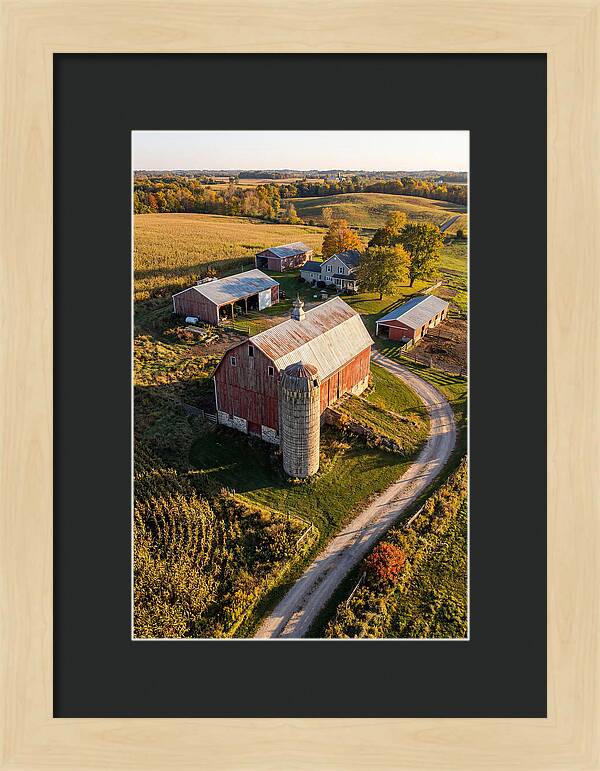 Farmhouse Serenity In Autumn