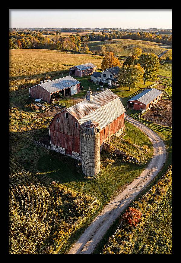 Farmhouse Serenity In Autumn