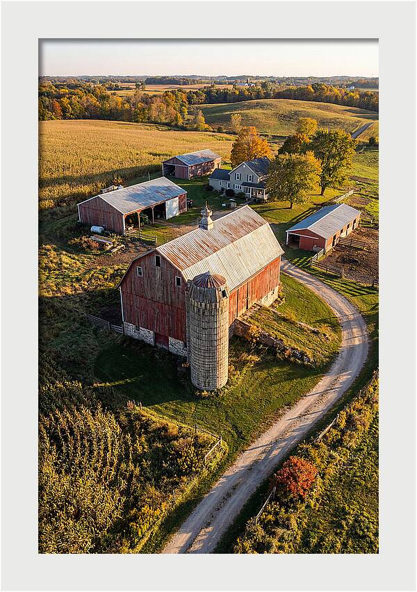 Farmhouse Serenity In Autumn