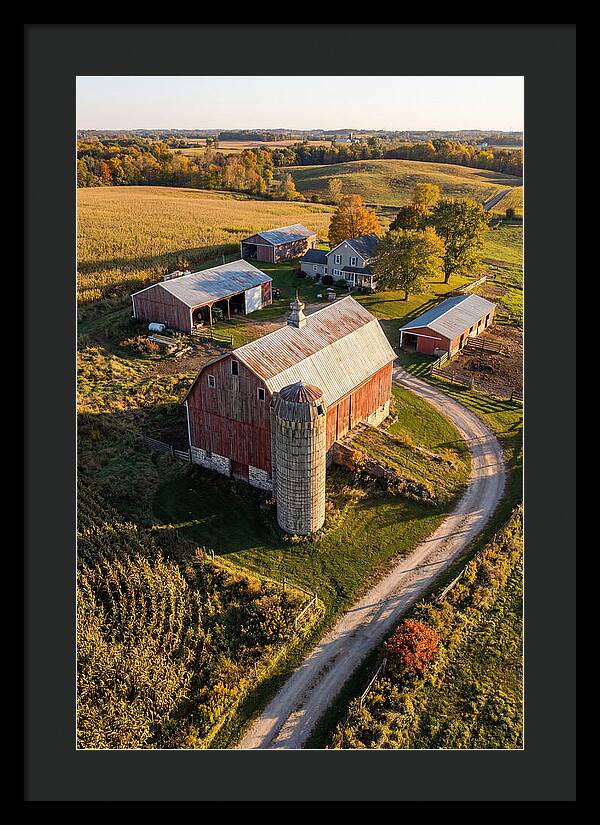 Farmhouse Serenity In Autumn