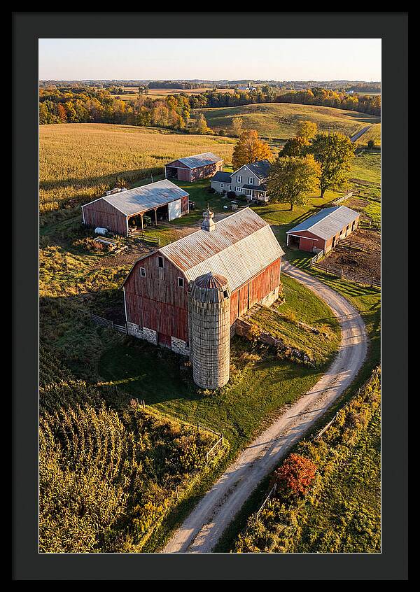 Farmhouse Serenity In Autumn