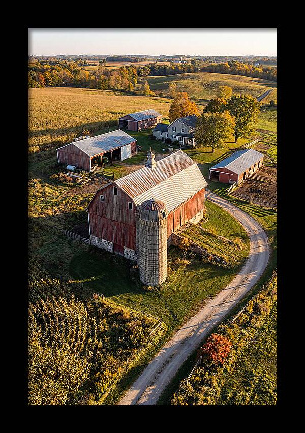 Farmhouse Serenity In Autumn