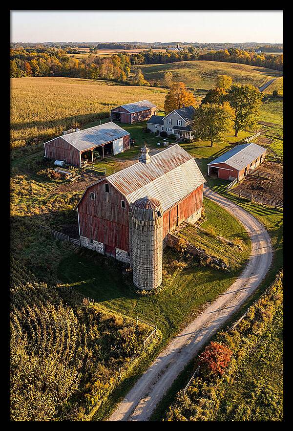 Farmhouse Serenity In Autumn