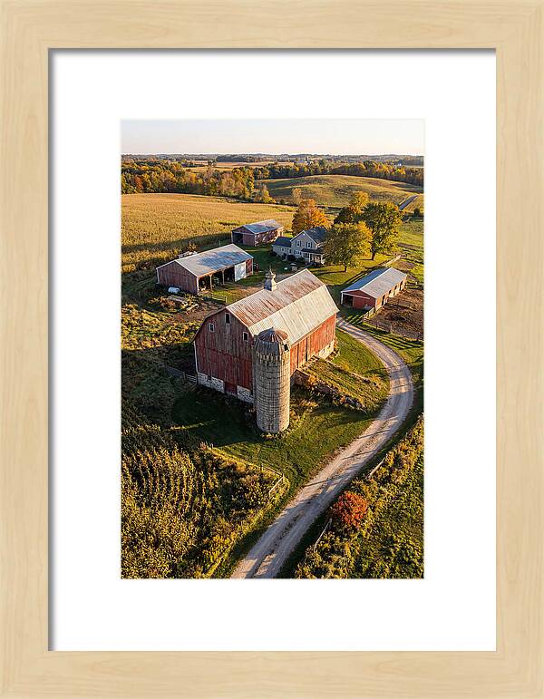 Farmhouse Serenity In Autumn