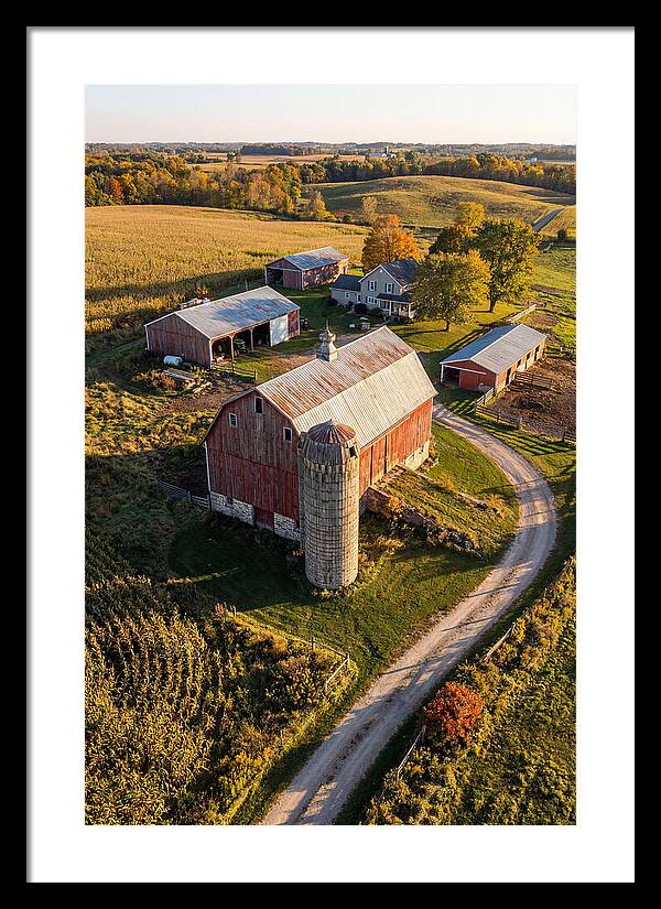 Farmhouse Serenity In Autumn