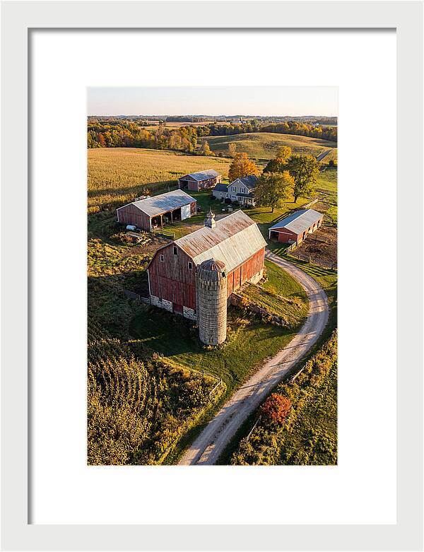 Farmhouse Serenity In Autumn