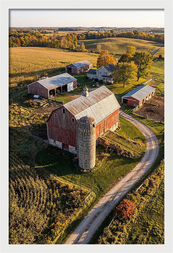 Farmhouse Serenity In Autumn