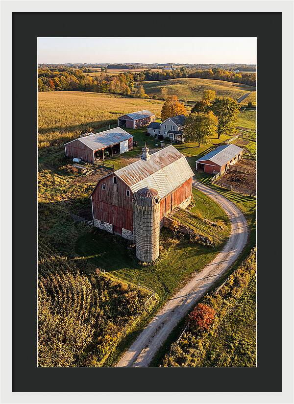 Farmhouse Serenity In Autumn