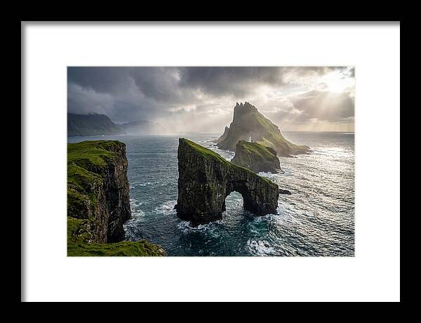 Faroe Islands Sea Stacks At Drangarnir