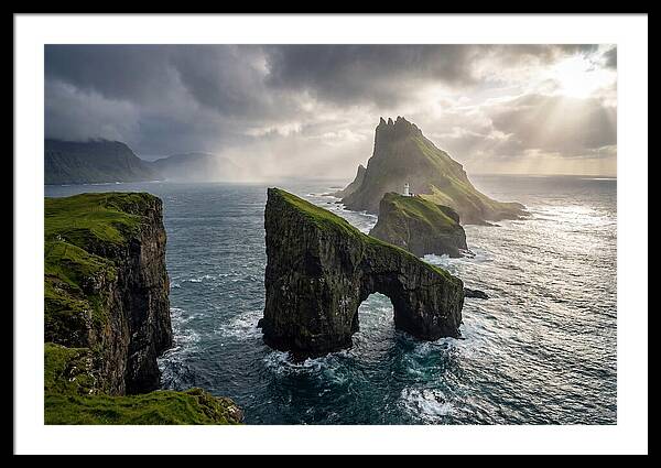 Faroe Islands Sea Stacks At Drangarnir