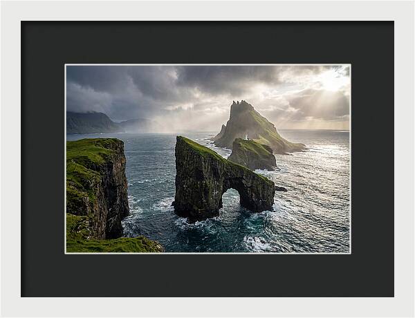 Faroe Islands Sea Stacks At Drangarnir